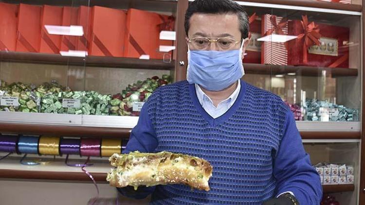 Yok böyle lezzet Afyonkarahisarın meşhur manda kaymaklı baklavası