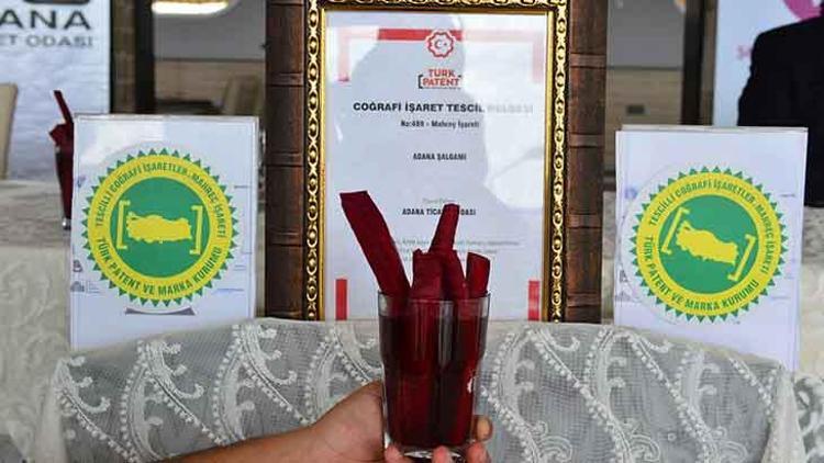 Adana şalgamı coğrafi işaret tescil belgesi aldı