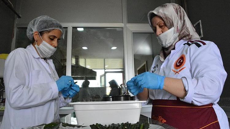 Malatyanın Padişah yemeği kiraz yaprağı sarması tescillendi