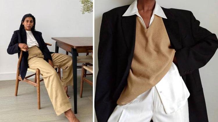 Siyah blazer