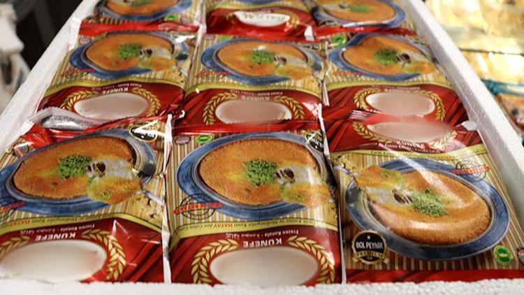 Antakya künefesi dünyanın dört bir yanına ihraç ediliyor