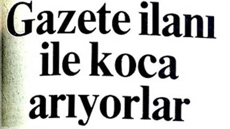 Gazeteye ilan veriyor