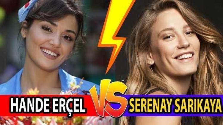 Serenay Sarıkaya ve Hande Erçel arasında yaratılmak istenen ne