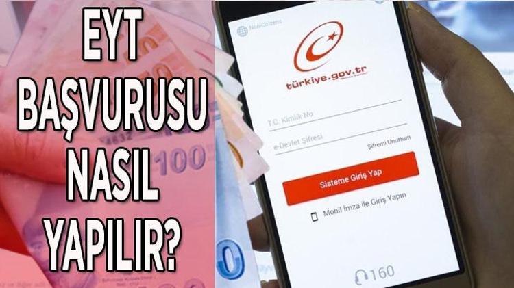 EYT başvuru ekranı (e-Devlet) 2023: EYT başvurusu nasıl yapılır EYT emeklilik için hangi belgeler gerekli