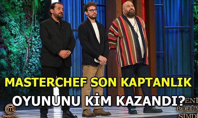 MASTERCHEF SON KAPTANLIK OYUNUNU KİM KAZANDI MasterChef son bölüm mavi takım kaptanı kim oldu İşte mavi ve kırmızı takım yarışmacıları
