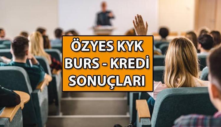 ÖZYES KYK burs - kredi başvuru sonuçları açıklandı mı, ne zaman açıklanacak Spor Bilimleri Özel Yetenek Sınavı (ÖZYES)  KYK burs ve kredi sonuç sorgulama