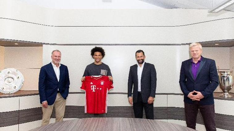 Büyük gaf Bayern, Sane transferini yanlışlıkla açıkladı