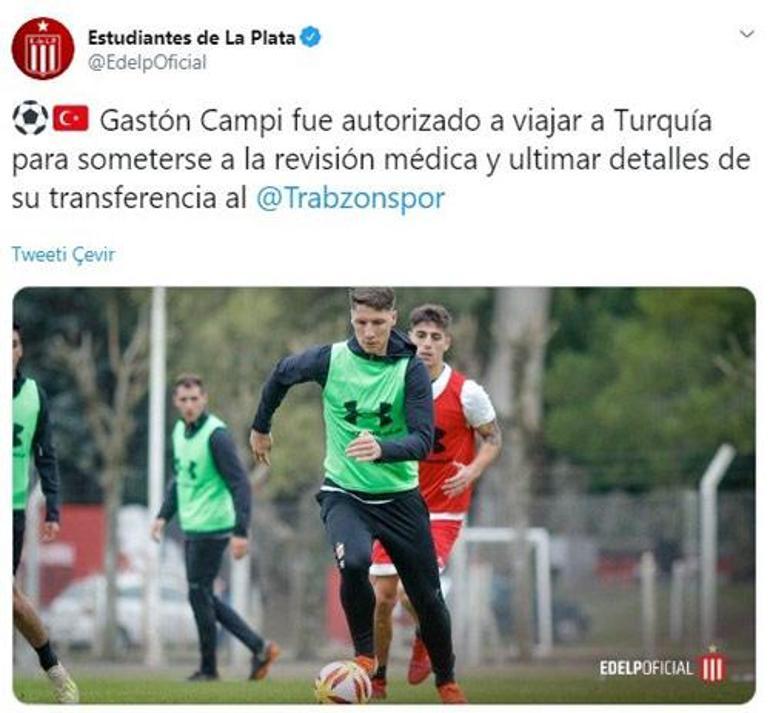Gaston Campi imza için Trabzona geliyor