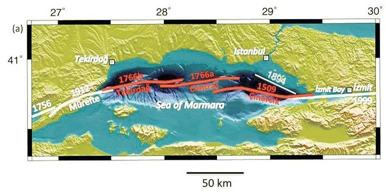 İstanbul depremi için 3 ayrı kırılma