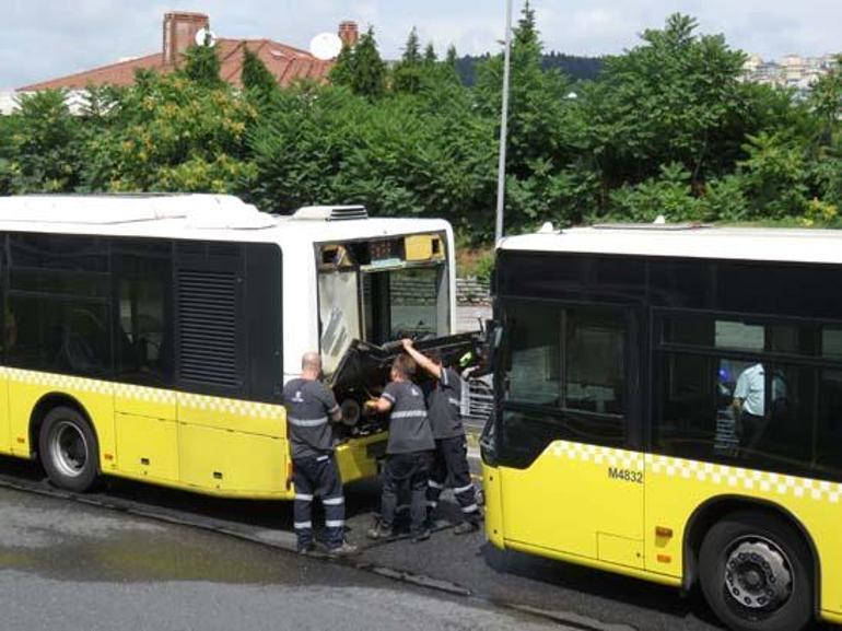 Metrobüste kaza Çok sayıda yaralı var