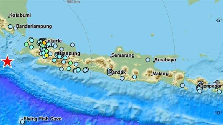 Son dakika... Endonezyada şiddetli deprem Tsunami alarmı verildi