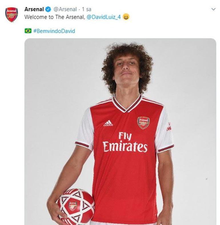 David Luiz, Arsenalde