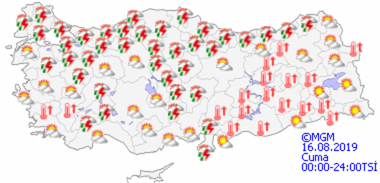 İstanbulda sıcaklıklar azalıyor Hava durumu Cuma günü nasıl olacak