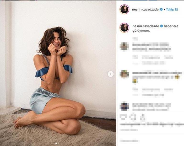 Nesrin Cavadzadeden aşk iddialarına cevap