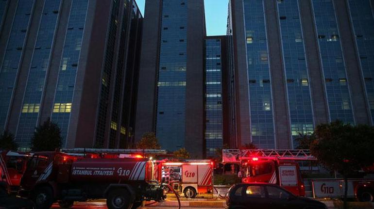 İstanbulda hastanede yangın