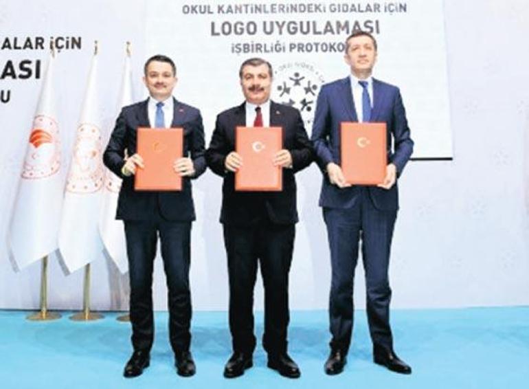 ‘Okul Gıdası Logosu’ olan ürün satılacak