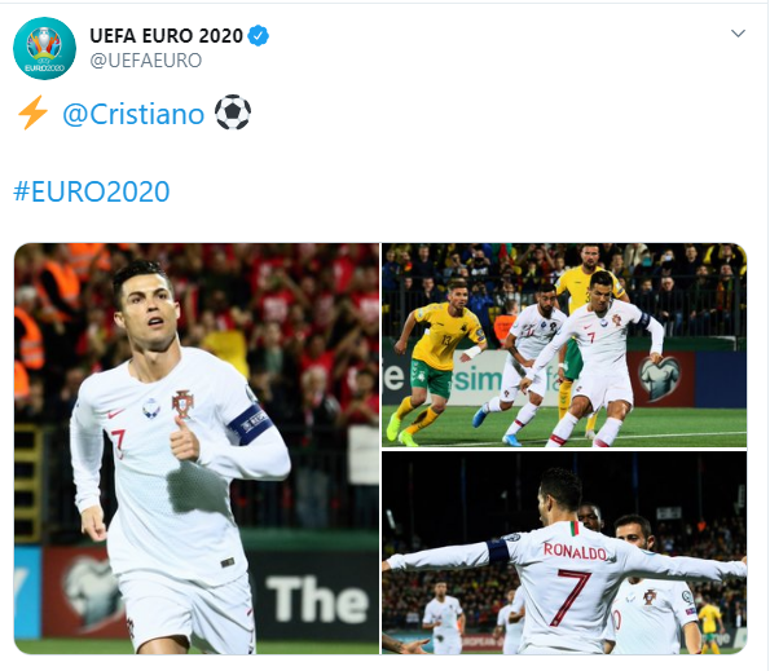 Cristiano Ronaldo, Litvanyayı parçaladı