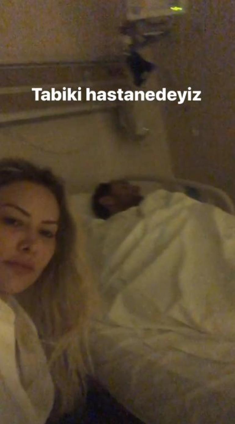 Aylin Coşkunun eşi Volkan Aslan hastanelik oldu
