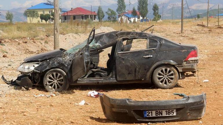 Tuncelide trafik kazası: 1 ölü, 4 yaralı