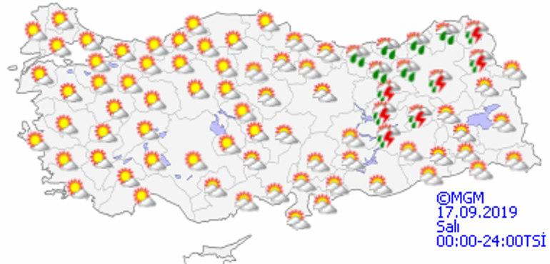 Hava durumu bugün nasıl olacak Meteorolojiden o iller için sağanak uyarısı