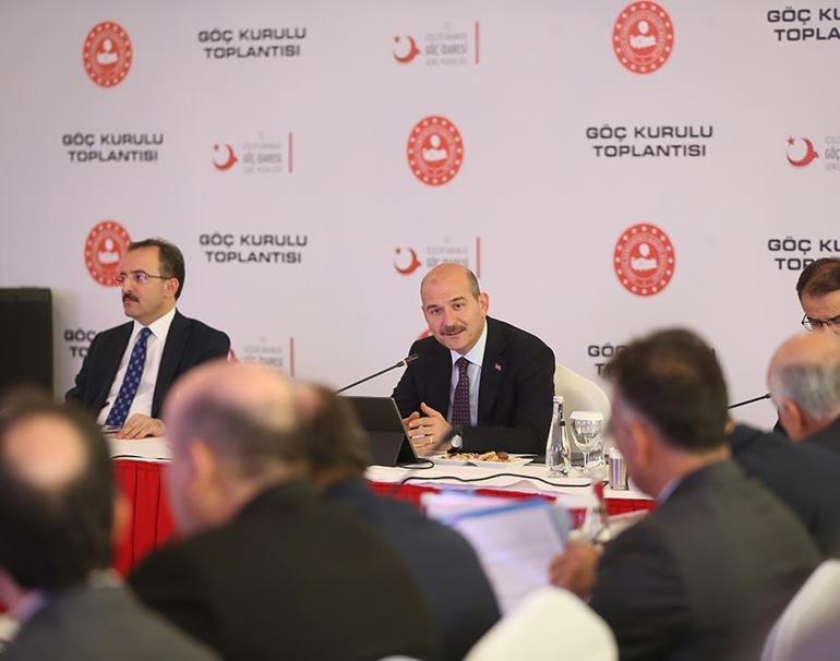 Göç Kurulu, Bakan Süleyman Soylu başkanlığında toplandı