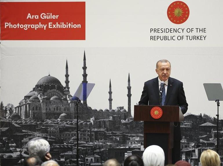 Cumhurbaşkanı Erdoğan New Yorkta Ara Güler sergisini açtı