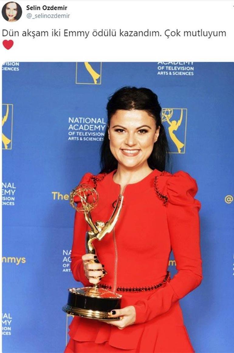 Türk yapımcı Selin Özdemir, Emmy kazandı