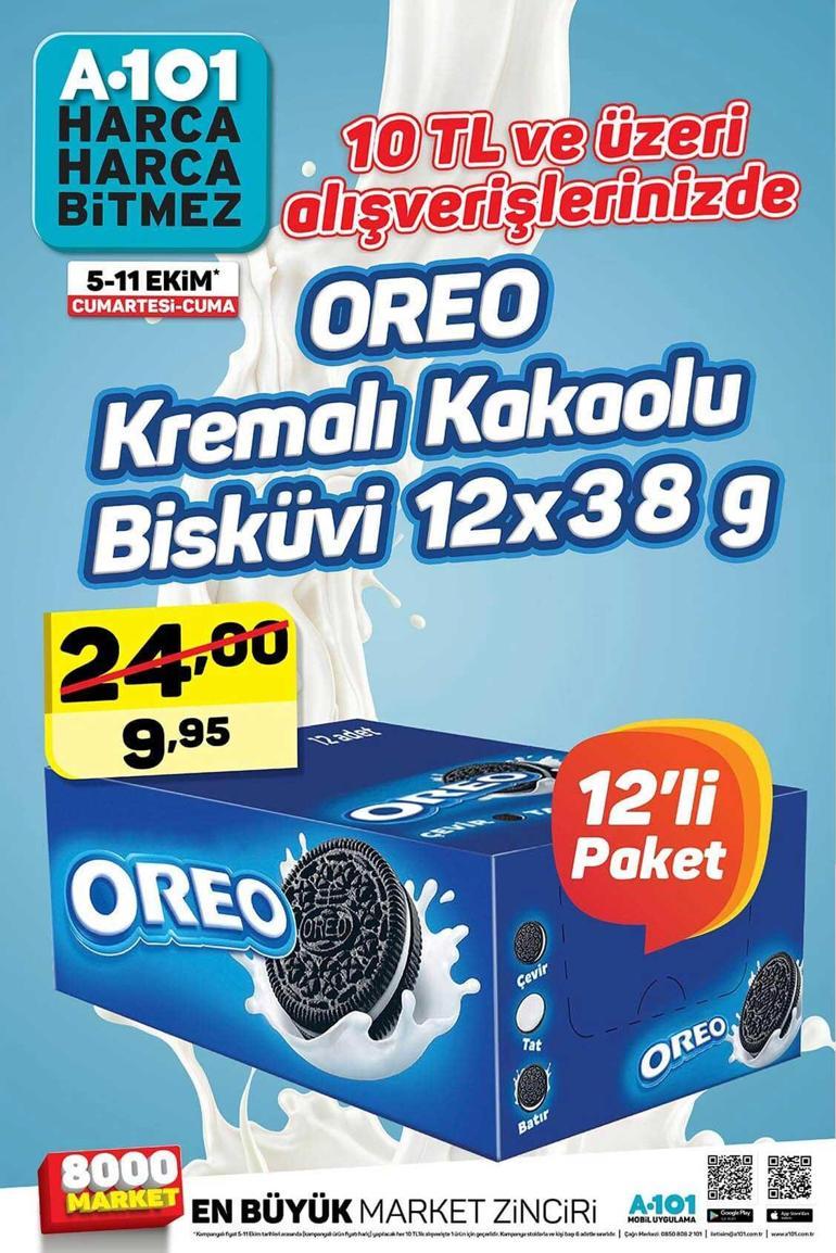 A101 aktüel ürünler kataloğu 5-11 Ekim Haftanın Yıldızları