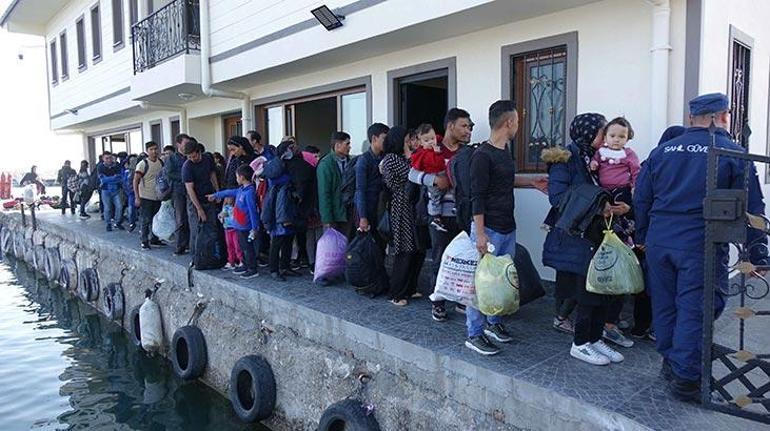 Çanakkalede 242 kaçak göçmen yakalandı