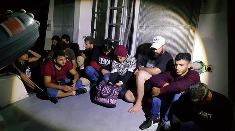 Muğlada 35 düzensiz göçmen yakalandı