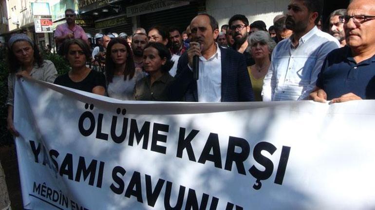 Nusaybinde HDP milletvekillerine vatandaştan tepki
