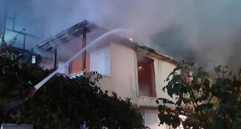 Kayınpeder dehşeti devam ediyor Bu kez evi ateşe verdi