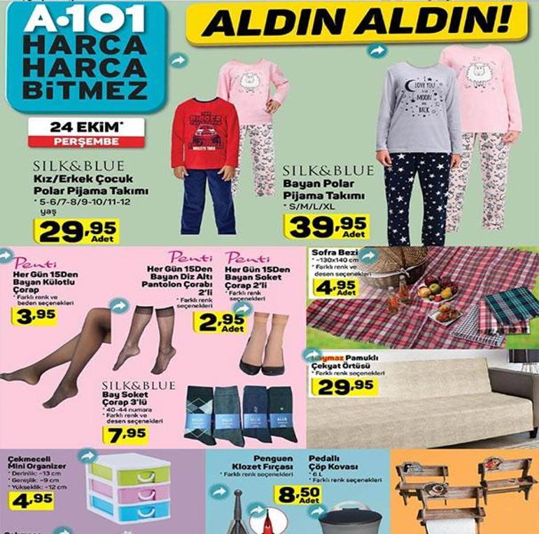 24 Ekim Perşembe  a 101 aktüel  | İndirim kataloğu