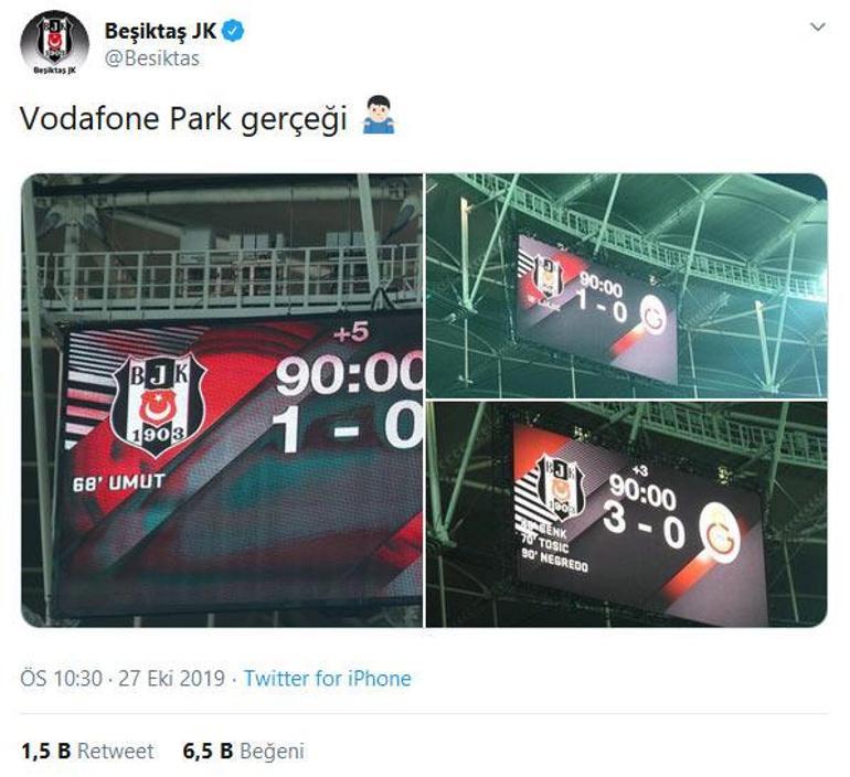Beşiktaştan Galatasaray göndermesi Falcao...