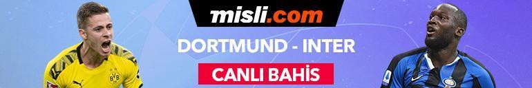 Dortmund - Inter maçında canlı bahis heyecanı Misli.comda