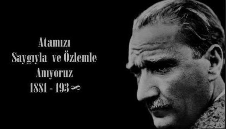 En güzel Atatürk resimleri ve 10 Kasım mesajları Şükran ve saygıyla