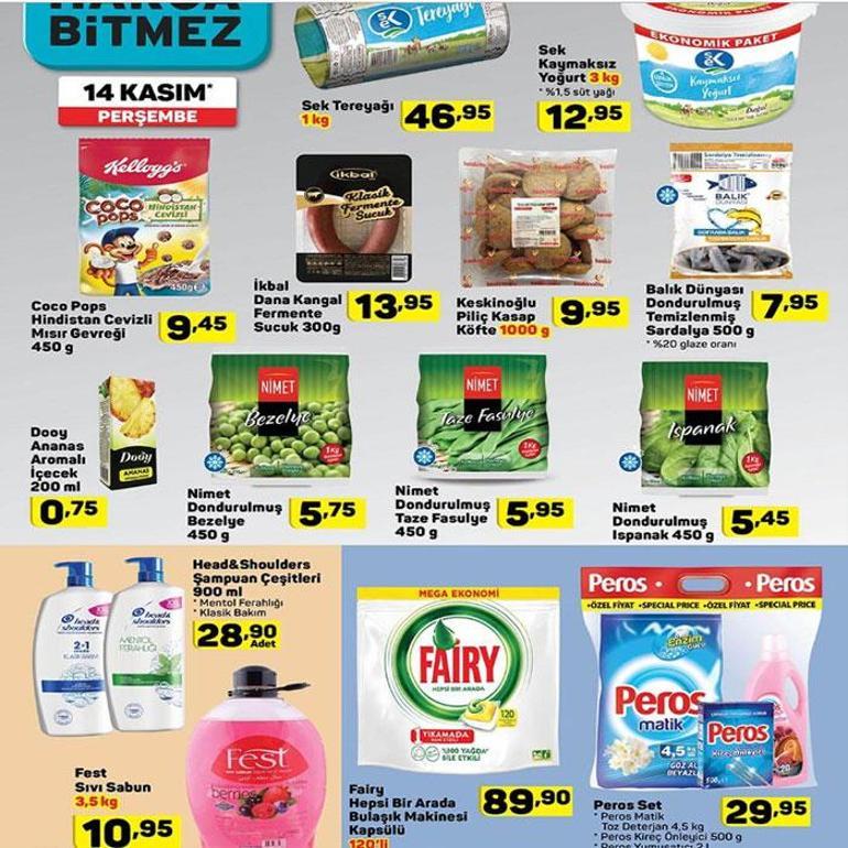 A 101 aktüel katalog yayınlandı - 14 Kasım Perşembe günü geçerli olacak ürünler...