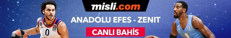 Anadolu Efes - Zenit maçı canlı bahis seçeneğiyle Misli.comda