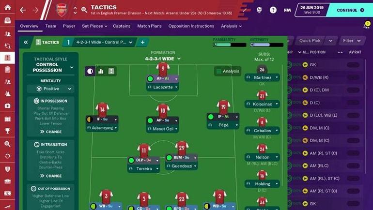 Football Manager 2020 inceleme