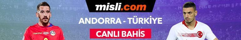 Andorra - Türkiye maçı canlı bahisle Misli.comda