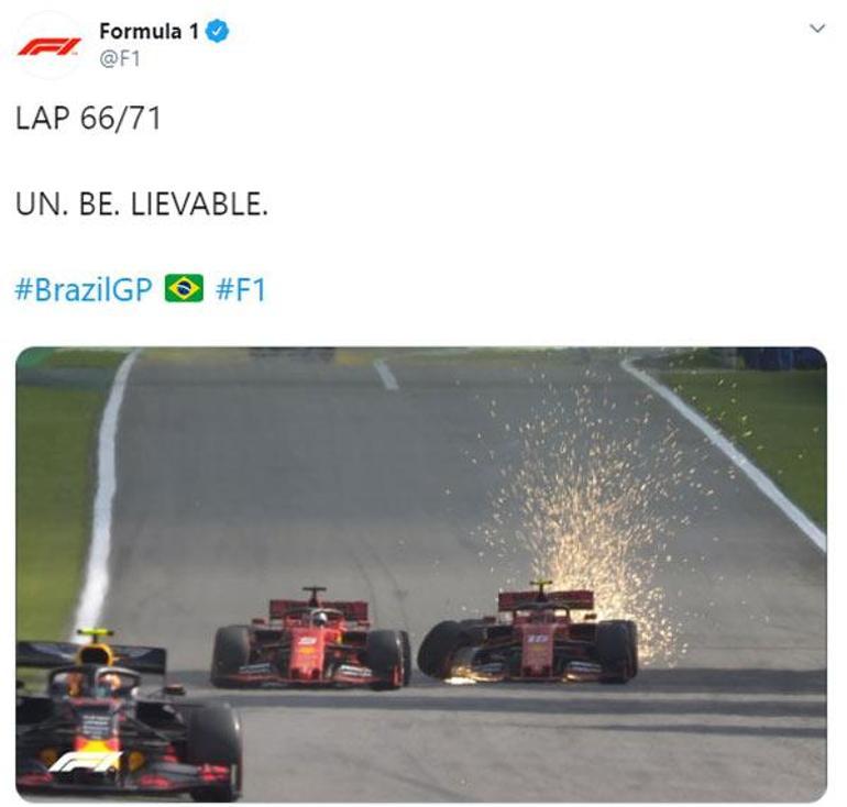 İki Ferrari birbiriyle çarpıştı