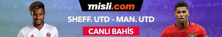 Sheffield United-Manchester United karşılaşması canlı bahisle Misli.comda