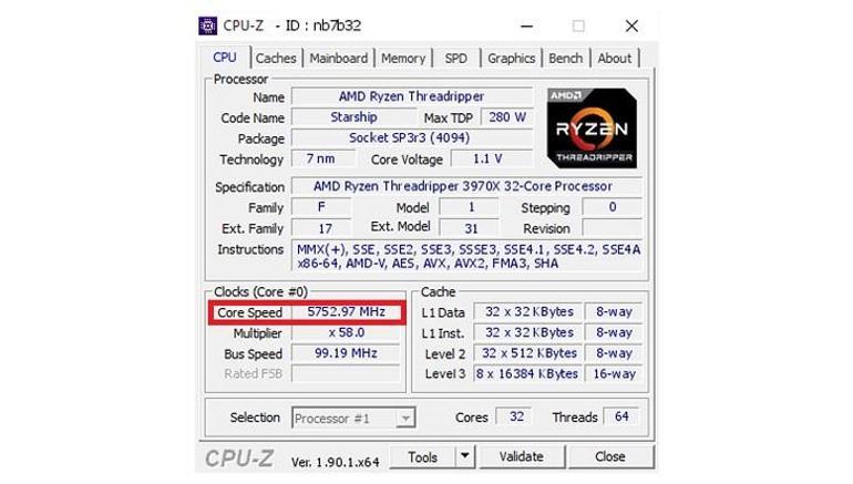 AMD Ryzen Threadripper 3970X hız aşırmada yeni dünya rekorunu kırdı