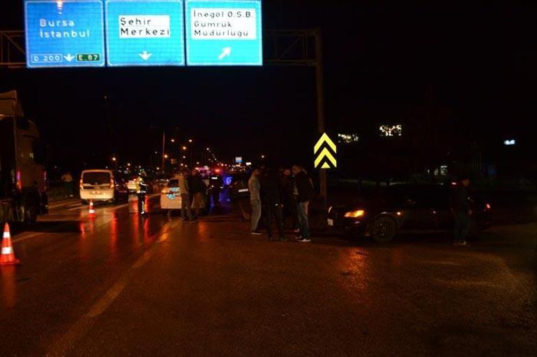 Bursada zincirleme kaza Trafik durma noktasına geldi