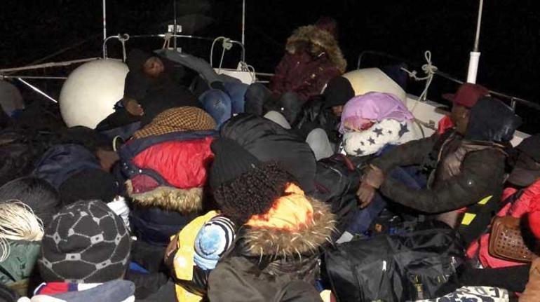 MSB: Edremit’te 21 düzensiz göçmen yakalandı