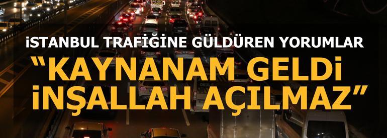 İstanbulda trafik felç
