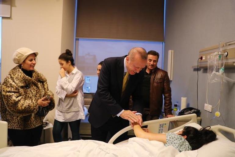 Cumhurbaşkanı Erdoğandan hastane ziyareti