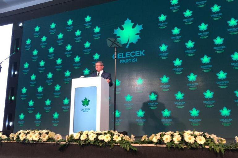 Ahmet Davutoğlu resmen açıkladı: Gelecek Partisi