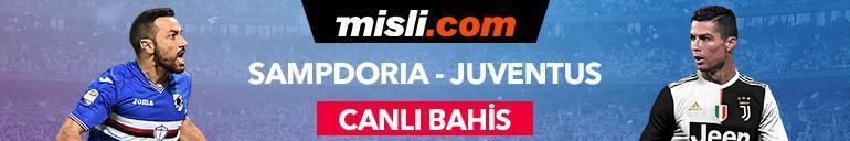 Sampdoria - Juventus maçı canlı bahis heyecanı Misli.comda