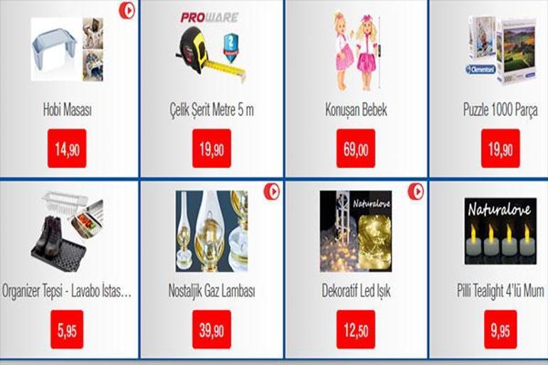 BİM 20 Aralık Cuma aktüel katalog - Mutfak eşyaları, aksesuarlar, giyim, oyuncaklar...